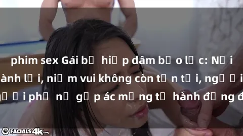 phim sex Gái bị hiếp dâm bạo lực: Nỗi đau không nói thành lời, niềm vui không còn tồn tại, người phụ nữ gặp ác mộng từ hành động độc ác của kẻ xấu.